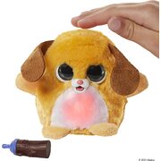 FurReal Fuzzalots Puppy Color-Change Interactive Feeding Toy