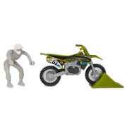 Sx Supercross 1:24 Scale Die Cast Motorcycle Justin Barcia with Jump Stand