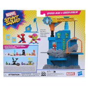 Marvel Stunt Squad Spider-Man vs Green Goblin Crane Smash Playset