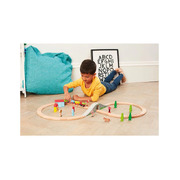 ELC Early Learning Centre Wooden Little Town Train Set