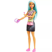 Barbie You Can Be Anything Makeup Artist Doll With Teal Hair HKT66