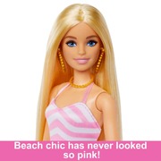 Barbie Doll With Swimsuit And Beach-themed Accessories HPL73