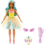 Barbie A Touch Of Magic Doll With Fairytale Outfit And Pet Teresa HLC36