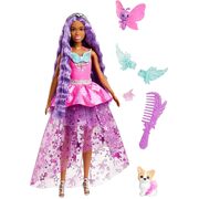 Barbie A Touch Of Magic Brooklyn Doll With Fairytale Outfit And Two Pets HLC33