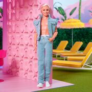 Barbie the Movie Collectible Ken Doll Wearing Denim Matching Set HRF27