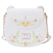 Loungefly Winnie the Pooh Folk Floral Cosplay Faux Leather Crossbody Bag