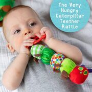 Eric Carle The Very Hungry Caterpillar Teether Rattle Plush