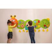 Viga Wooden Caterpillar Wall Game - Educational, Motor skills, Activities Toy