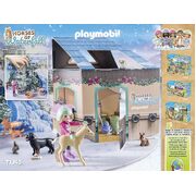 Playmobil Advent Calendar Horses of Waterfall Christmas Sleigh Ride 68pc 71345