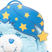 Loungefly Care Bears Bedtime Bear 10" Faux Leather Mini Backpack