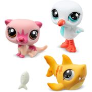 Littlest Pet Shop Trio In Tube 3 Pack Island Vibes with Virtual Code