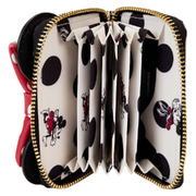 Loungefly Disney Minnie Rocks The Dots Accordion Card Holder