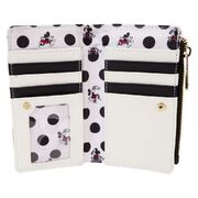 Loungefly Disney Minnie Rocks The Dots Faux Leather Flap Wallet