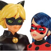 Miraculous Mission Accomplished Ladybug and Cat Noir Doll Playset