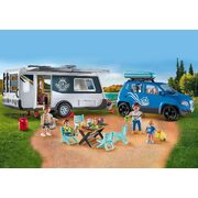 Playmobil Family Fun Caravan with Car 128pc 91423