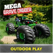 Monster Jam RC 1:6 Mega Grave Digger 2.4Ghz Truck