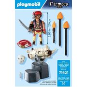 Playmobil Pirates Canon master 20pc 71421