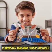 Monster Jam Mini Freestyle Flip Arena Playset