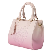 Loungefly Disney Stitch & Angel Cherry Blossom Heart Crossbody Bag