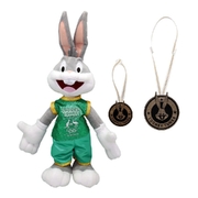Looney Tunes 2024 Summer Olympics Bugs Bunny with Medal Share & Wear Plush 37cm