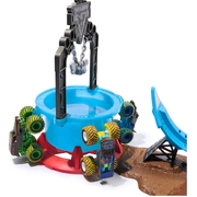  Monster Jam 1:64 Truck Wash Dalmatian Dunk Tank Playset