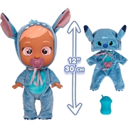 Cry Babies Disney Stitch Interactive Doll
