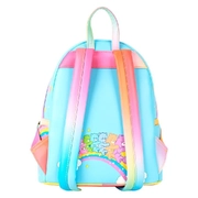 Loungefly Care Bears Rainbow Umbrella 10" Faux Leather Mini Backpack