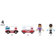 Large View Brio World Rescue Ambulance 4pc 36035