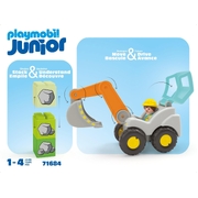 Playmobil Junior: Shovel Excavator 5pc 71684