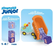 Playmobil JUNIOR: Dump Truck 6pc 71685