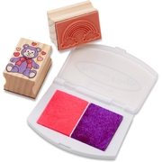 Melissa & Doug Wooden Friendship Stamp Set