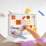 Melissa & Doug Wooden Puzzle Play Ice Cream Magnetic 