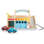 Melissa & Doug Wooden Service Station Parking Garage