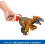 Jurassic World Rebirth Wild Roar Utahraptor Dinosaur Toy