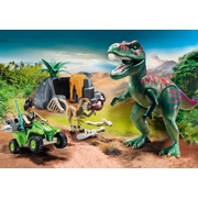 Playmobil Dinos Explorer Quad-Vehicle with T-Rex Playset 20pc 9231