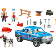 Playmobil Country Mobile Farrier Set With Horse and Accessories 51pc 70518
