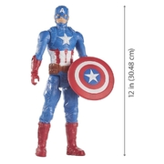 Marvel Avengers Titan Hero Series Captain America 12 Inch Action Figure