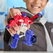 Transformers CYBERWORLD Cyber Changers Optimus Prime Action Figure
