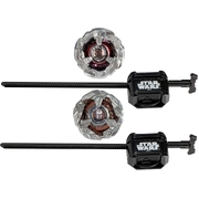 Beyblade X and Star Wars Collab The Mandalorian 3-60F vs. Moff Gideon 3-80N
