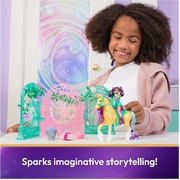 Unicorn Academy Ava & Colour Change Leaf Stall Playset
