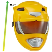 Large View Mighty Morphin Power Rangers Re-Ignition Yellow Ranger Mask