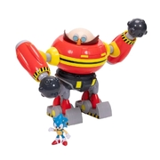 Sonic the Hedgehog Hammer Egg Robot with Sonic Deluxe 2.5" Figure Playset