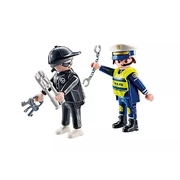 Playmobil DuoPack Policeman and Burglar 8pc 71804