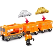 Large View Brio World Gold Cargo Train Set 6pcs 36049
