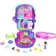 Polly Pocket World Sleepover Puppy Dressable Compact Playset