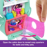 Polly Pocket World Sail Kitty Dressable Compact Playset