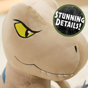 Jurassic World Rebirth Weighted Comfort Plush T. rex