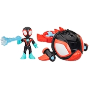 Marvel Spidey and his Amazing Friends Water-Webs Spin Dolphin Submarine 