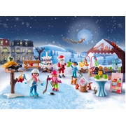 Playmobil Advent Calendar Christmas Market 84pc 71472