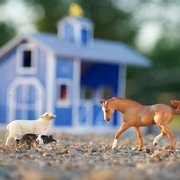 Breyer Farms Home at the Barn Playset